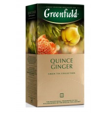 Чай зеленый Greenfield Quince Ginger в пакетиках, 25 шт.
