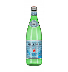 Вода Минеральная San Pellegrino Газированная, в стекле, 0.75 л