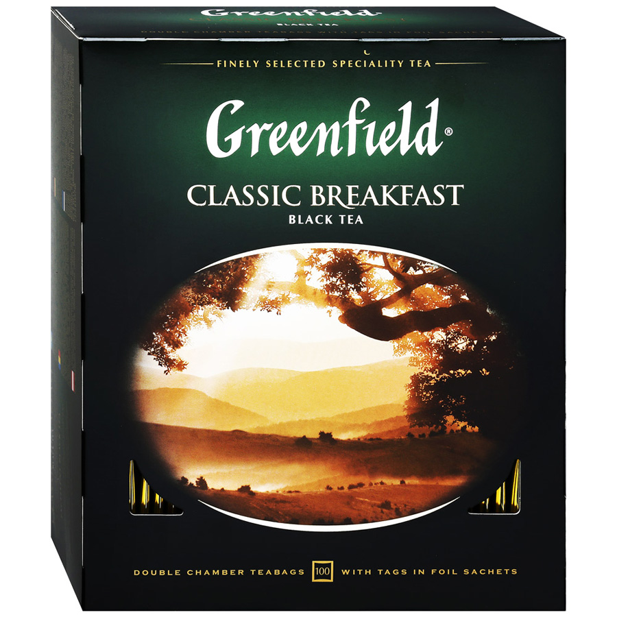 Greenfield Black Tea Classic Breakfast 100 Bags